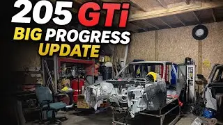 PEUGEOT 205 GTI CLUB SPORT BUILD &ndash; Major Underside & Engine Bay Progress!