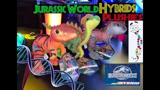 Winning Jurassic World Hybrid official plushies