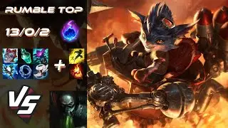 TOP Rumble vs Urgot - NA Grandmaster Patch 14.6