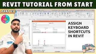 #05 Revit Tutorial: Keyboard Shortcuts in Revit (hotkeys)