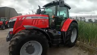 2013 Massey Ferguson 7618 Dyna-4 6.6 Litre 6-Cyl Diesel Tractor (165 HP)