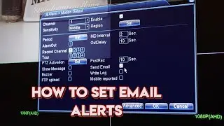 How to Set Email Notifications Sansco CCTV System