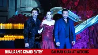 Celebrities Arrive At Nupur Sanon & Stebin Ben Wedding Reception | Salman Khan, Hina Khan, Shivangi