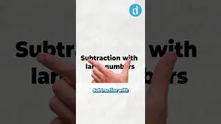This Subtraction Method Saves Time Every Single Time #mathhacks #maths #mathtricks