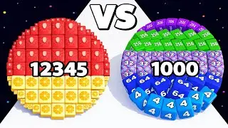 I Want Watermelon Cubic World 🍉🔥 vs Smash Cube &infin; 2048 Gameplay | Satisfying Merge Master Walkthrough