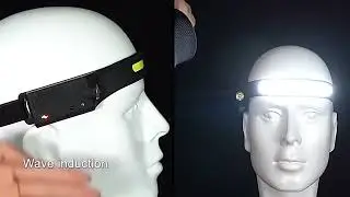 Sensor Headlamp LED Head Flashlight Rechargeable Headlight He