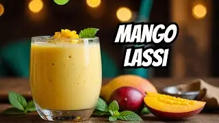 Mango Lassi Recipe Tutorial, Just like you love from the Indian Restaurant