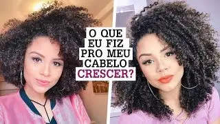 O CRESCIMENTO do meu cabelo nos últimos meses | por Ana Lídia Lopes
