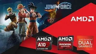 Jump Force Gameplay || Low End PC || AMD A10-9600p + Radeon R7 M340 || Benchmark