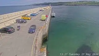 Isle of Man Peel Breakwater TimeLapse - 21/05/2024