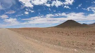 Desert drive, Namibia