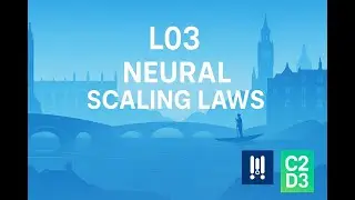 Lecture 03&ensp;&bull;&ensp;Neural Scaling Laws