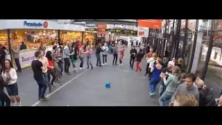 International Rueda de Casino (Cuban Salsa) Multi Flash Mob Day 2015 - Malm&ouml;, Sweden