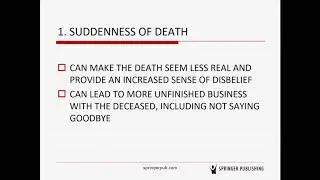 How the Tasks of Mourning are Influenced by COVID Deaths