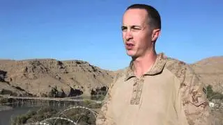 Marine Capt Matt Ritchie -OPERATION EASTERN STORM Interview, Afghanistan
