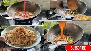 Delicious chinese vegetable noodles #homemade 