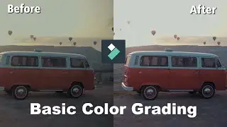 HOW TO COLOR GRADING / CORRECTION / COLOR GRADING | CINEMATIC LOOK | FILMORA 12 | 2023