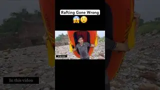 🤯Rafting in Flooded River. #shorts #shortsfeed #ytshorts #trendingshorts #viarlshort #rafting #fyp