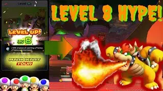 🐲🐢⬆️8️⃣BOWSER REACHES LEVEL 8 IN MARIO KART TOUR!8️⃣⬆️🐢🐲