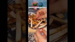 Leftover bread corners food hack | Zero wastage hack | 🤯😱👌🏻| Ma ki rasoi | #foodhack #zerowastage