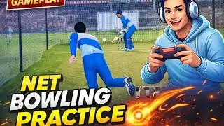 Net practice for bowling