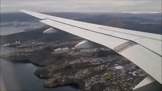 Flight KL 1167, Amsterdam (AMS) - Bergen (BGO), Final descent & landing in Bergen (BGO)