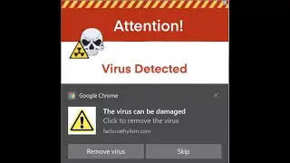 Your generic pop up computer virus gets OWNED
