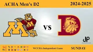 UM Gophers vs. UMD Bulldogs | Game 2 | Sunday Hockey