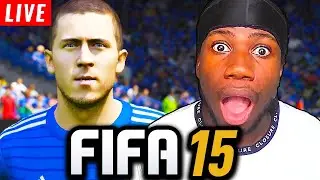 PLAYING FIFA 15 CAREER MODE IN 2022!!! HAZARD, RONALDO AND POGBA!!!!