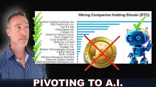 Top Bitcoin Miners Pivoting To A.I. (THANK GOD!).