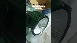 #70 watt cob spot light  70 वाट  स्पॉट  लाइट #MRALLROUNDER8368