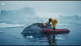 A Man Saved a Whale in the Middle of the Ocean 🐋