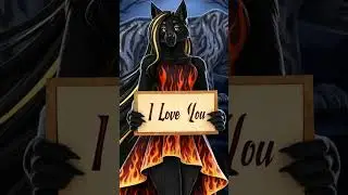 Kira was surprised and speechless ❤️ #furrycommunty #furryyoutube #furryfemale #furryai #darkraptor