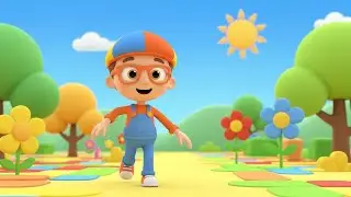 Blippi Sang Silly Songs in the Park | Nursery Rhymes for Kids & Baby Songs