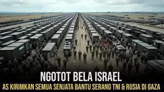 🔴KEJUTKAN DUNIA‼️AS PUTUSKAN KIRIM SEMUA SENJATA BANTU ISRAEL LAWAN TNI & RUSIA DI GAZA.