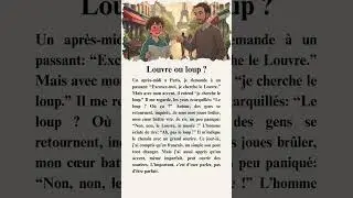 French mistake I asked for the wolf instead of the museum #french #learnfrench #fran&ccedil;ais