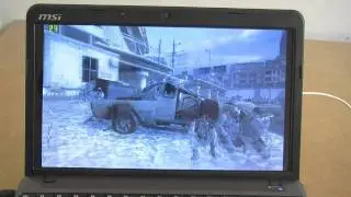 MSI WIND U270 : Call Of Duty Modern warfare II TEST