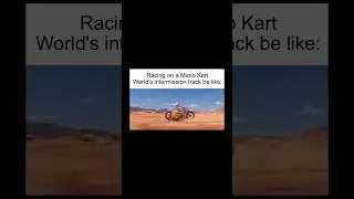 Mario Kart World&rsquo;s intermission track in a nutshell! #mario #mariokart #minions #memes #shorts