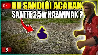 BU SANDIĞI AÇARAK SAATTE 2.5w+ KAZANMAK? Epsiz Yardımsız Savaşçı #6 l Metin2 TR Ruby