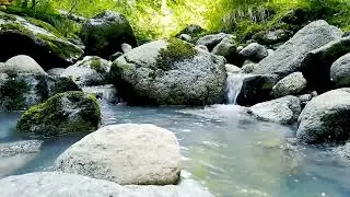 Relaxing smooth music |Meditation |Gentle Piano |healing|stresfree |     Beautiful waterfall voice