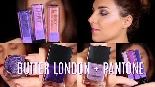 Butter London + Pantone Ultra Violet Collection Review + Tutorial + Swatches | Bailey B.