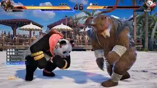 Tekken 8 KUMA VS PANDA
