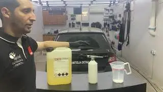 Mafrawash, mousse de prélavage professionnelle de Mafra : Test #1