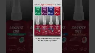 Which Thread Locker Should You Use? Red vs Blue vs Green