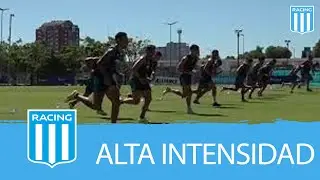 Pretemporada de alta intensidad 💪Todos juntos 💙🎓 #VamosRacing