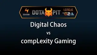 DC vs coL Game 1 - Dota Pit 4 G2A - @DotaCapitalist @MotPax