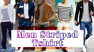 21 Ways To Style Striped T- Shirts Ideas For Men ||  by Look Stylish