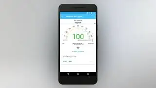 Measuring WiFi signal strength (m2suite mobile WiFi app)