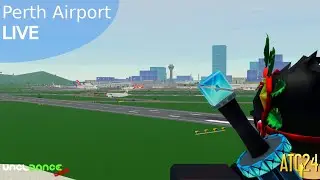 🔴LIVE - Sunday Plane Spotting @ Perth Airport with Ben - ATC24🔴