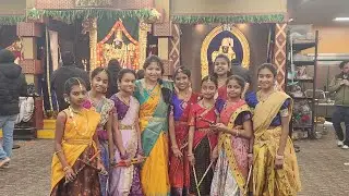 వైకుంఠ ఏకాదశి రోజున “గోవింద హరి గోవింద”కి పిల్లలు ఎంత చక్కగా ప్రదర్శించారో చూడండి ✨#kolatam